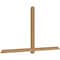 Ekena Millwork Eugene Smooth Timber Gable Bracket, Western Red Cedar, 96"W x 52"H x 3 1/2"D x 3 1/2"F, 13/12 Pitch GBW096X52X0404EUG00SWR - alternate 3